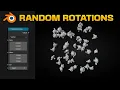 Animate Object with RANDOM ROTATIONS in Blender - Geometry Nodes