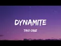 Taio Cruz - Dynamite (Lyric Video) | Nicki Minaj, Justin Bieber,...