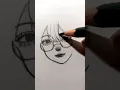 Download Lagu draw girl glasses..🌺 #art #shorts