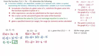 6 5 Using Function Notation