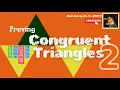 Flow Chart Proofs - Part 2 Congruent Triangles Isosceles Triangle Midpoint Example