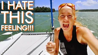 Sailing up a JUNGLE RIVER in our LEOPARD CATAMARAN! [Ep80 RED SEAS]