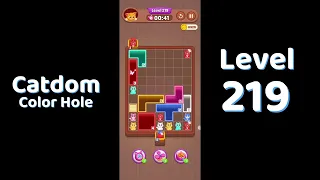 Catdom Color Hole Level 219 Screenshot
