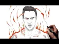 How To Draw Jordan Parrish Hellhound Step By Step Teen Wolf