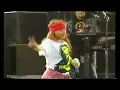 Guns n Roses Knocking On Heaven s Door Live HD Freddie Mercury tribute 1992