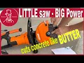 How to use a concrete saw Concrete cutoff saw - VEVOR