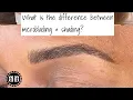 What is the difference between Microblading Microshading