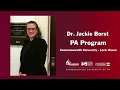 Physician Assistant Program - Commonwealth University of PA