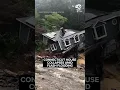 House collapses in Oxford Connecticut after torrential rain