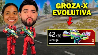 Le mejoré la GROZA EVOLUTIVA al maximo a mi esposa 🤑