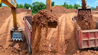 The Process Of Soil Excavation And Transportation P2055