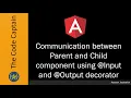 Communication between parent and child component in angular