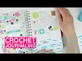 Crochet Journaling ScrapBooking - Cosy Crochet Chat