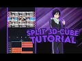 Tutorial Split 3D Cube - Alight Motion