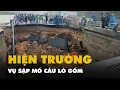 Lagu Hiện trường vụ sập mố cầu Lò Gốm, tạo hố sâu hơn 5m ở Tuy An