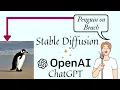 Create Images with your Voice using Open AI s ChatGPT Whisper with Stable Diffusion Python