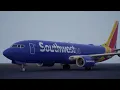 Southwest Airlines Flight Express Flight 1432 - Near Miss Animation