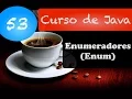 Curso de Java 53 Enumeradores Enum