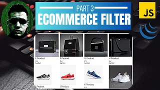 Building an Interactive E-commerce Website Filter Part 3 - HTML CSS JS Bootstrap and jQuery