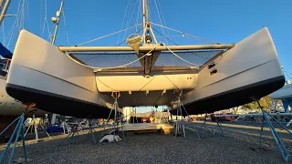 Catamaran HARDTOP Build Part 4 – Onboard Lifestyle ep.138