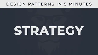 Strategy - Design Patterns in 5 minutes