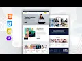 Creative Education Website Using HTML CSS JavaScript Bootstrap Responsive Design Tutorial