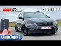 Download Lagu 355HP Skoda Octavia RS REVIEW on AUTOBAHN [NO SPEED LIMIT] by AutoTopNL