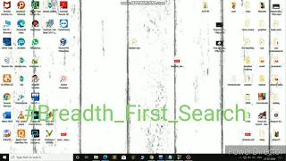 Visualization of Shortest path finding Algorithm BFS