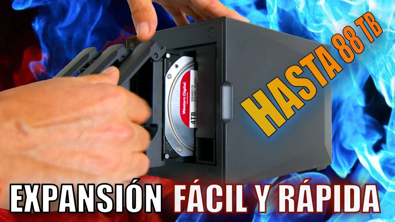 Cómo ampliar el almacenamiento de tu NAS o PC con una caja de expansión