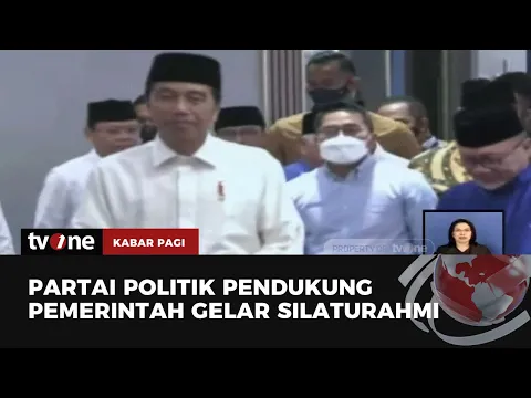 Jokowi Bertemu Parpol Pendukung, PDIP dan Nasdem Absen