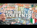 The Don ts of Sorrento Italy The Isle of Capri