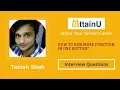 How to run more function in one button Tech Interview Question