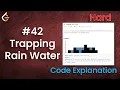 Trapping Rain Water 4 Approaches Live Coding with Explanation Leetcode - 42