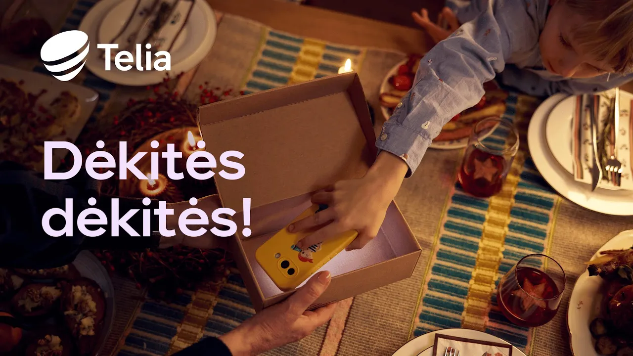 Telia Lietuva — Telia — Christmas Gift: Connection Box (YouTube video ad)