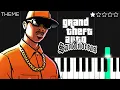Download Lagu GTA San Andreas Theme | EASY Piano Tutorial