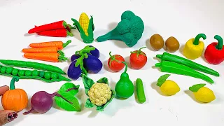 Download Amazing Techniques To Make Realistic Miniature Vegetables Using Clay | Veggies Making Tutorial MP3