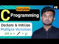 Declaring Multiple Variables and Mastering Assignments in C Programming Tutorial