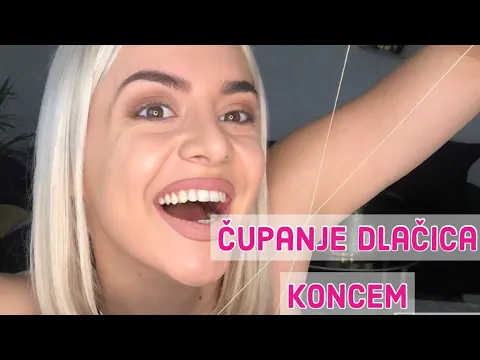 ČUPANJE DLAČICA KONCEM-THREADING! Najbolja tehnika!