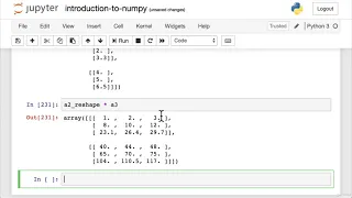 55 Reshape and Transpose NumPy