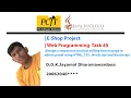 Web Project Task 49 1st Year Semester 01 Java Institute