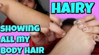 hairy females showing extreme female body hair