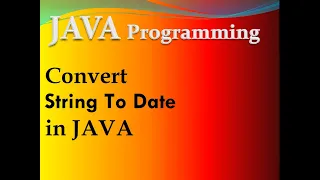 string to date conversion in Java Android Example