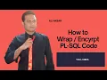 How to Wrap PLSQL Code