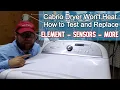 Whirlpool Cabrio Dryer Heating Element Replacement and Whirlpool Cabrio Dryer Troubleshooting