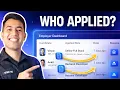 Employer Dashboard Show All Applicants Who Applied to Your Job Post