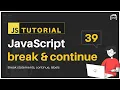 JavaScript Bangla Tutorial break and continue statements