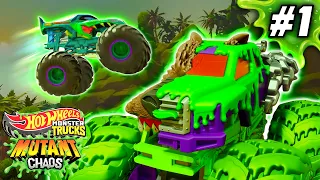 Eles Entraram na Zona Proibida... Grande Erro! | Hot Wheels Monster Trucks: Mutant Chaos