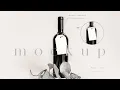 How to add a design to a wine bottle tag mockup