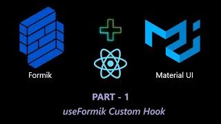 Forms using Formik Material UI in React