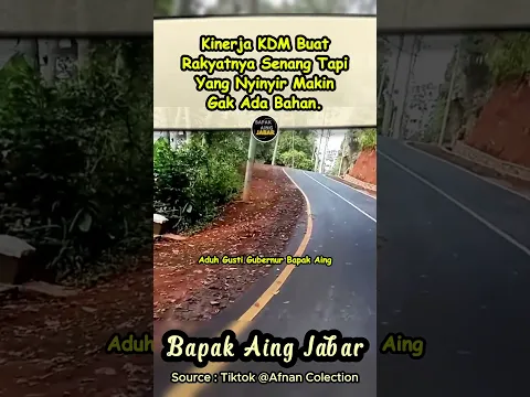 WARGA CIMAUNG BERTERIMA KASIH KE KANG DEDI KARENA JALAN SUDAH BAGUS🥰